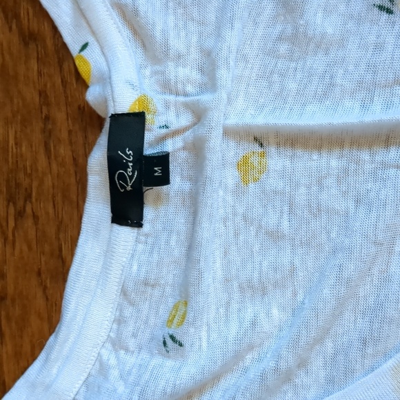 Rails linen blend tshirt - Picture 2 of 3